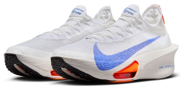 Nike Alphafly 3 Blueprint Running Shoes, White/Blue, Men's