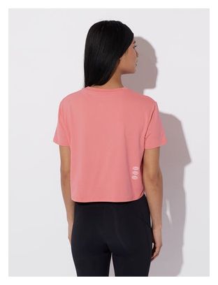 Crop-Top Circle Technique Smooth Operator Rose Femme