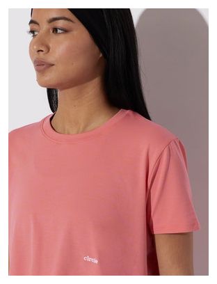 Women's Circle Technical Crop-Top Smooth Operator Pink