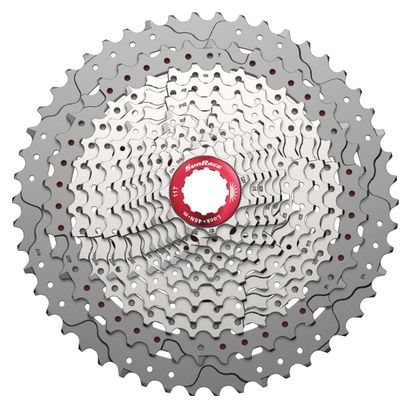 SunRace CSMZ800-cassette 12S zilver