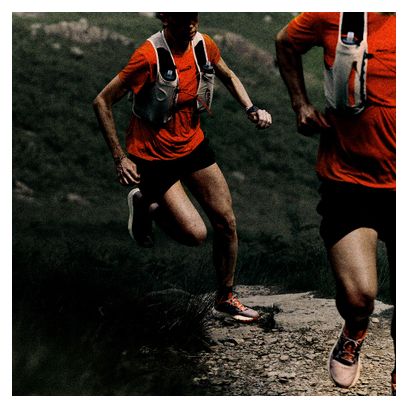 Scarpe da trail Inov 8 TrailFly Pro beige/arancione da donna