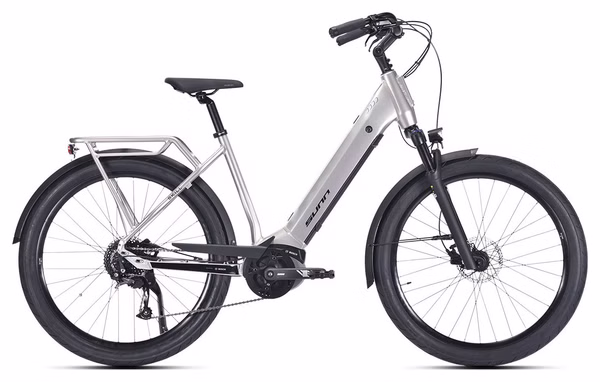 Sunn Skill Bicicletta elettrica da città Shimano Altus 9V 400 Wh 27.5'' Grigio