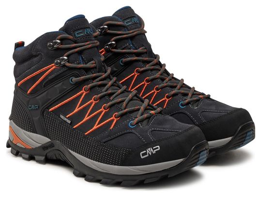 Zapatillas de senderismo CMP Rigel Mid Wp Negro Hombre