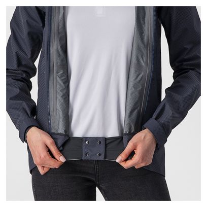 Castelli Commuter Reflex Jacket for Women Dark Blue