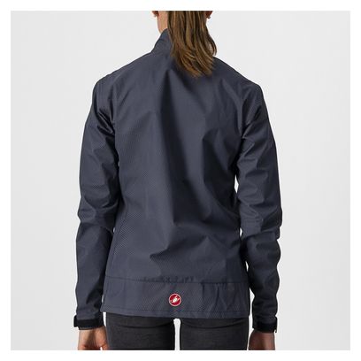 Castelli Commuter Reflex Jacket for Women Dark Blue