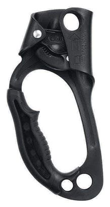 Petzl Ascension Mango Bloqueador Negro Izquierdo