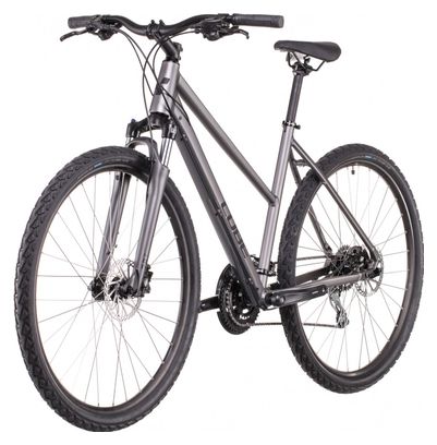 Cube nature pro 2021 hybrid bike grey white sales