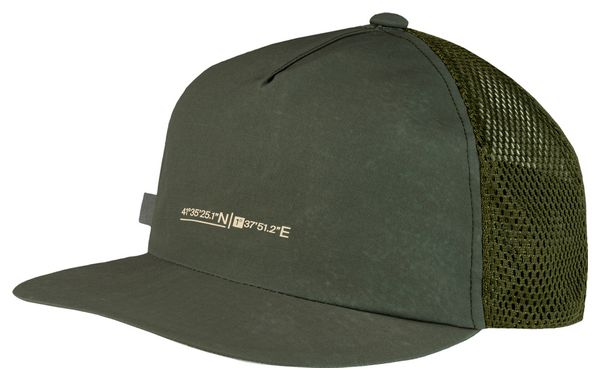 Unisex Buff Pack Trucker Khaki Cap