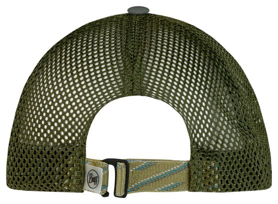 Unisex Buff Pack Trucker Khaki Cap