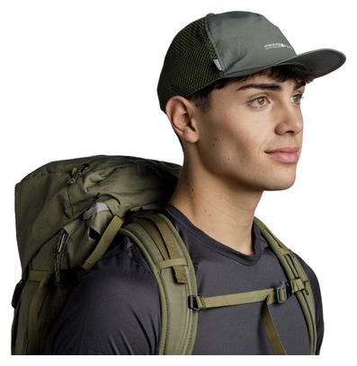 Unisex Buff Pack Trucker Khaki Cap
