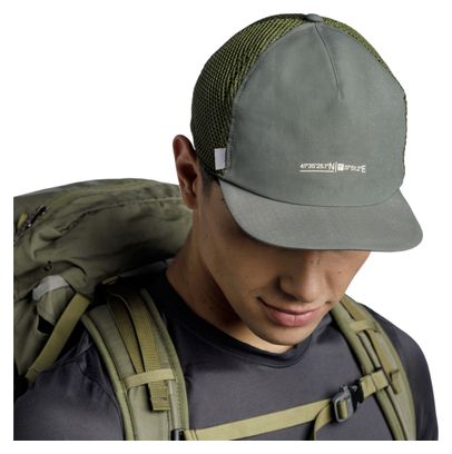 Unisex Buff Pack Trucker Khaki Cap
