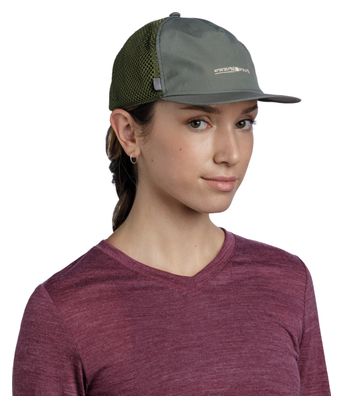 Unisex Buff Pack Trucker Khaki Cap