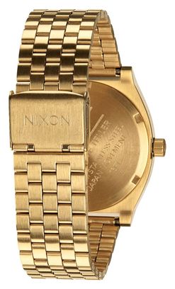 Nixon time teller black gold deals