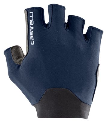 Castelli Endurance Unisex Short Gloves Blue