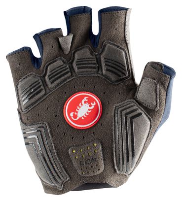 Castelli Endurance Unisex Short Gloves Blue