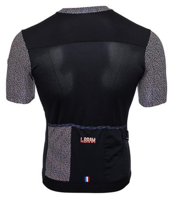 LeBram Aspin Short Sleeve Jersey Black Orange