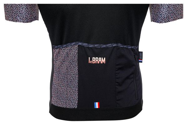 LeBram Aspin Short Sleeve Jersey Black Orange