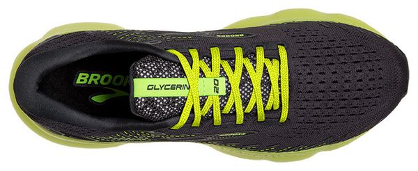 Brooks Glycerin 20 Grijs Geel Dames Hardloopschoenen