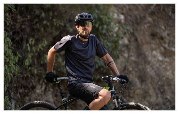 Short Velo VTT Rogelli ADVNTR - Homme - Noir