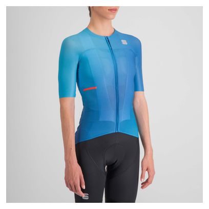 Sportful Light Kurzarmtrikot Damen Blau