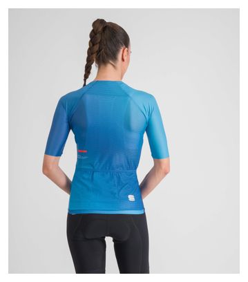 Sportful Light Kurzarmtrikot Damen Blau