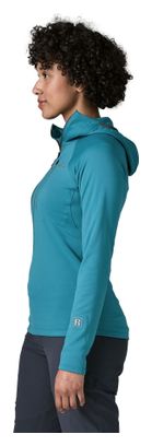 Polaire Patagonia R1 Ultralight Hoody Bleu Femme
