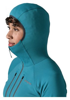 Polaire Patagonia R1 Ultralight Hoody Bleu Femme