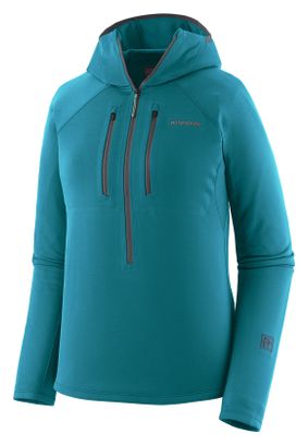 Polaire Patagonia R1 Ultralight Hoody Bleu Femme