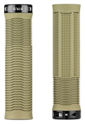 Coppia di manopole Fizik Comfortfeel Grips 32 mm kaki/nero