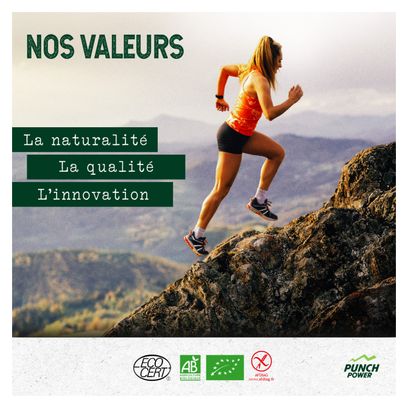 Présentoir de 24 barres bionougat Punch Power – 30g