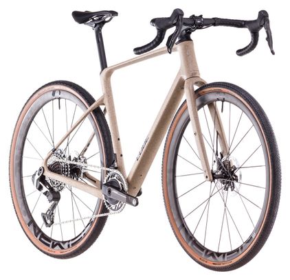 Cube Nuroad C:62 SLT Gravel Bike Sram Red XPLR AXS 13S 700 mm Mineral Grit Beige 2025