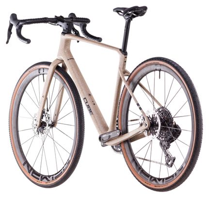 Cube Nuroad C:62 SLT Gravel Bike Sram Red XPLR AXS 13S 700 mm Mineral Grit Beige 2025