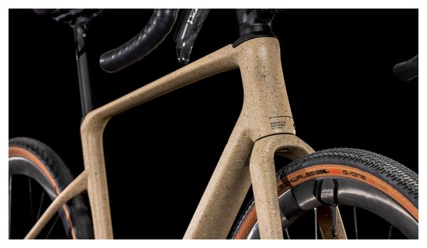 Cube Nuroad C:62 SLT Gravel Bike Sram Red XPLR AXS 13S 700 mm Mineral Grit Beige 2025