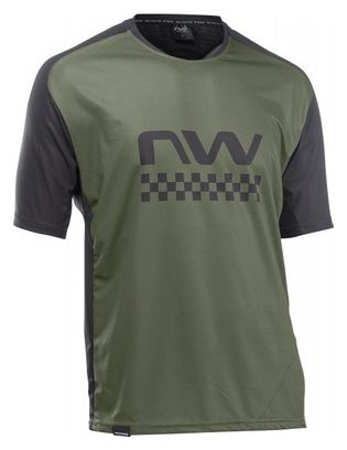 Northwave Edge Short Sleeve Jersey Groen/Zwart