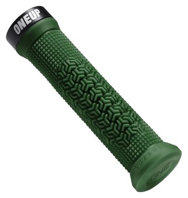 OneUp Goldstone Lock-On Grips Dark Green