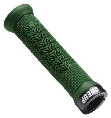 OneUp Goldstone Lock-On Grips Dark Green