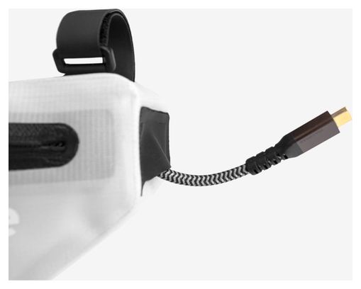 Borsa da telaio Cyclite grande / 02 | 3,6 L | Grigio chiaro