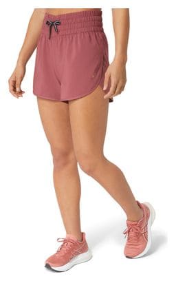 Women's Asics Nagino Run 4in Red Shorts