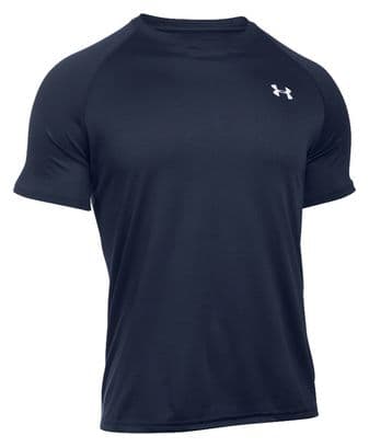 UA Tech SS Tee  1228539-410 Homme T-shirt Bleu