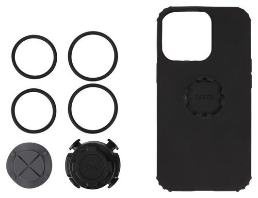 Zefal Stuurmontage + Beschermhoes Kit voor Iphone 13/13pro/14 (6.1'')