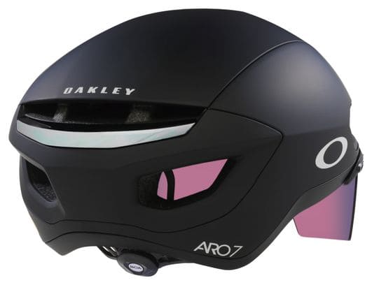 Oakley Aro7 Road Tijdrit Helm Zwart