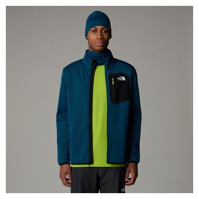 The North Face Crest Full Zip Fleece Blue