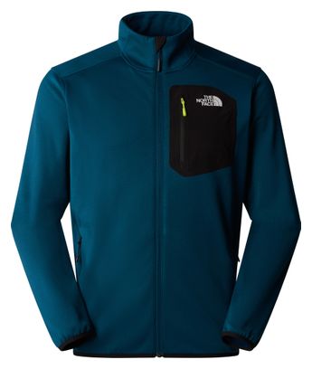 The North Face Crest Full Zip Fleece Blue