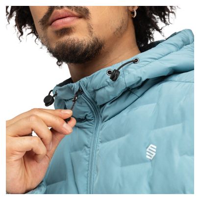 Veste randonnée isolante légère homme Mineral Bleu
