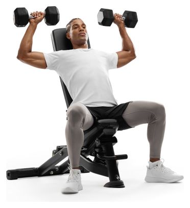 T-shirt fitness manches courtes homme Salt Blanc