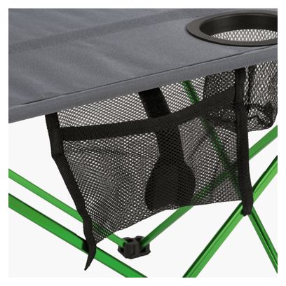 Highlander Ayr Folding Table, Green/Gray