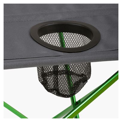 Highlander Ayr Folding Table, Green/Gray