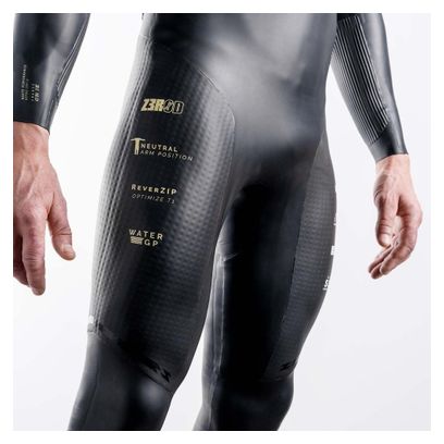 Z3rod Fuzion Neoprene Wetsuit Black Gold