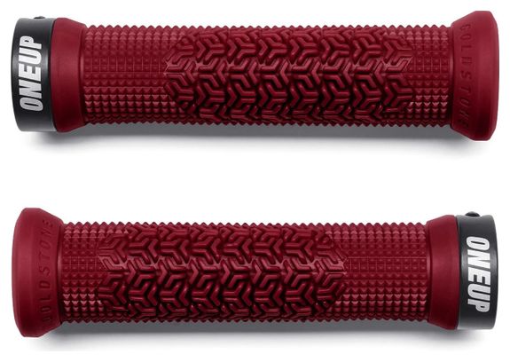 OneUp Goldstone Lock-On Grips Maroon