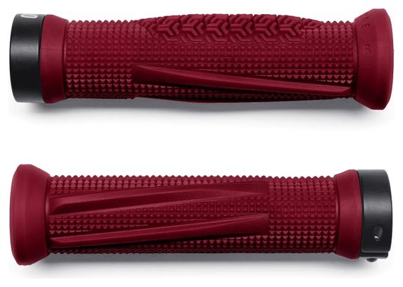 OneUp Goldstone Lock-On Grips Maroon